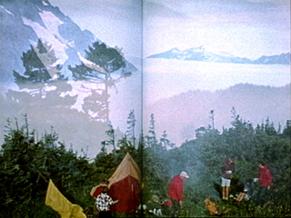  Micheal Robinson, still from you don't bring me flowers, 8:00, 16mm color film with optical sound, 2005