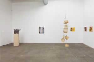 installation view of works by Mary Simpson, Josephine Pryde, Ull Hohn. courtesy of Bortolami.