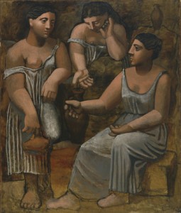 Picasso's Three Women at the Spring, 1921. courtesy of MoMA.